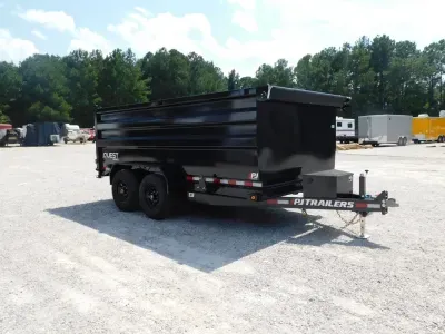 2027 PJ Trailers PJ Trailers Quest D7 14x83 with 48" Sides 7k Axles Tarp Spare Ramps