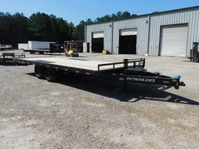 2026 PJ Trailers 2026 PJ Trailers T8 22 Deckover Power Tilt with 7k Dexters