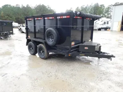 2025 Covered Wagon Trailers Covered Wagon Prospector 6x10 with 48" Sides 5200LB Axles