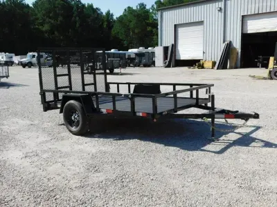2027 Covered Wagon Trailers Covered Wagon Prospector 6.5'X10' with Heavy Duty Rear Tailgate