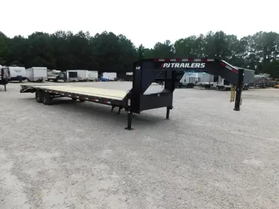 2027 PJ Trailers PJ Trailers Quest 27+5 Gooseneck Deckover with 7k Axles Monster Ramps