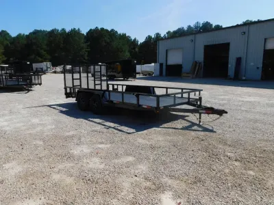 2027 Covered Wagon Trailers Covered Wagon Prospector 16' with Heavy Duty Rear Tailgate