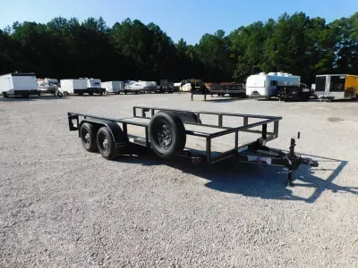 2024 Texas Bragg Trailers Texas Bragg 16P Commercial Grade with Heavy Duty Slide In Ramps