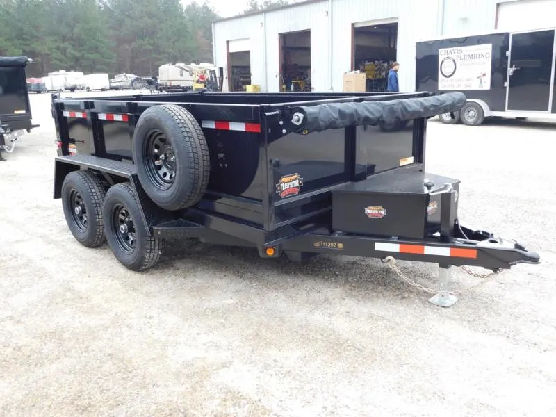 2026 Covered Wagon Trailers Prospector 6x10 with 24" Sides and Tarp