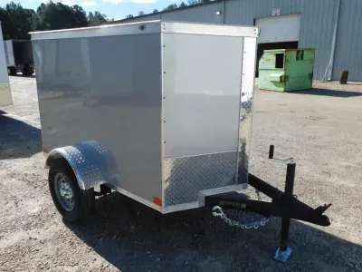 2026 Covered Wagon Trailers Covered Wagon Gold Series 4x6 Vnose