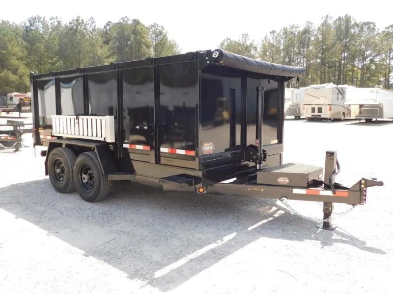 2026 Covered Wagon Trailers Covered Wagon Prospector 7x14 Telescoping with 48" Sides