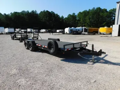 2024 Covered Wagon Trailers Covered Wagon Prospector 7x20 Full Metal Deck 5.2k Axles