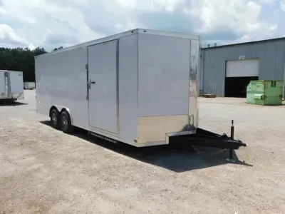 2026 Covered Wagon Trailers 2026 Covered Wagon Gold Series 8.5x20 Vnose with 5200lb Axles 7' Inside