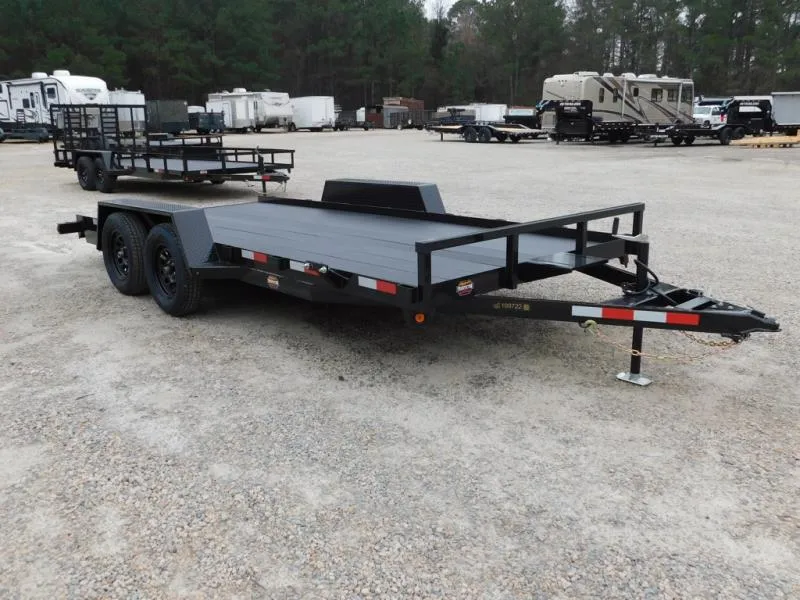2026 Covered Wagon Trailers Prospector 16' with Aluminum Slide In Ramps