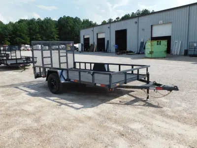 2027 Covered Wagon Trailers Covered Wagon Prospector 6.5'X12' with Heavy Duty Rear Tailgate