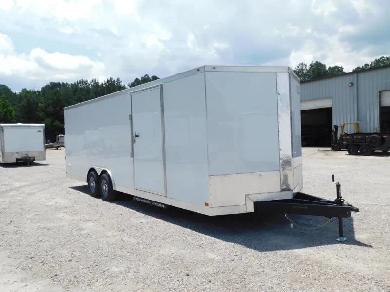2026 Covered Wagon Trailers 2026 Covered Wagon Gold Series 8.5x24 Vnose with 5200lb Axles 7' Inside