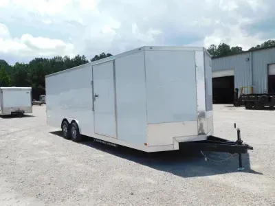 2026 Covered Wagon Trailers 2026 Covered Wagon Gold Series 8.5x24 Vnose with 5200lb Axles 7' Inside