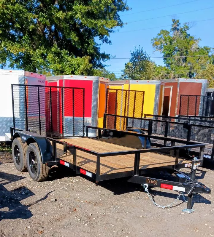 2026 Triple Crown Trailers 6X12 TA  Utility Trailer