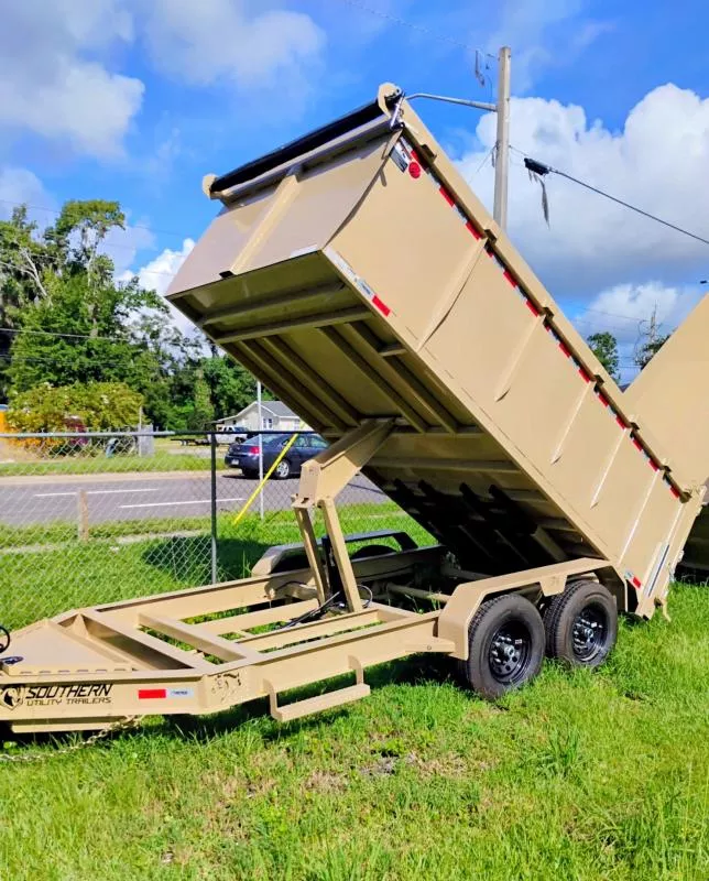 2026 Southern Utility 7X14 TA Dump Trailer