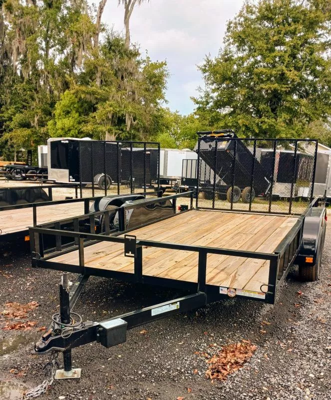 2026 Triple Crown Trailers 7X16 TA  ATV Trailer
