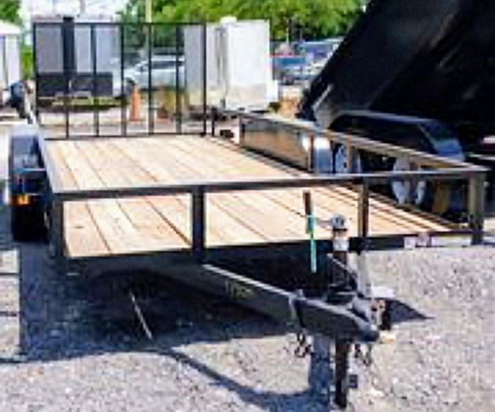 2025 Triple Crown Trailers 6X16 TA Utility Trailer