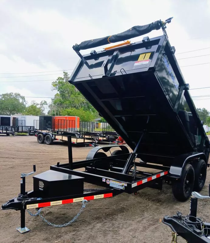 2026 Triple Crown Trailers 6X12 TA Dump Trailer