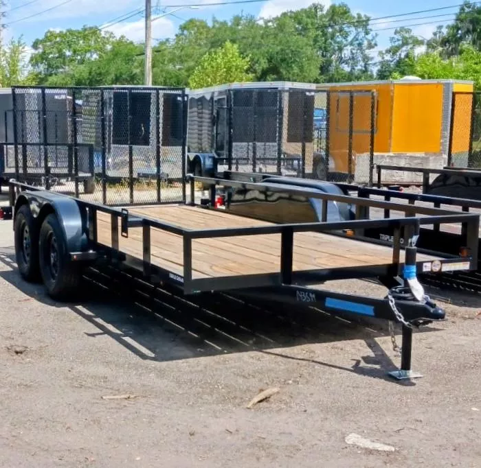 2026 Triple Crown Trailers 6X14 TA Utility Trailer