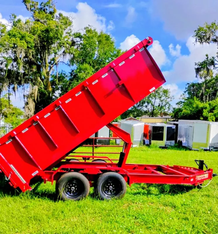 2026 Southern Utility 7X14 TA  Dump Trailer