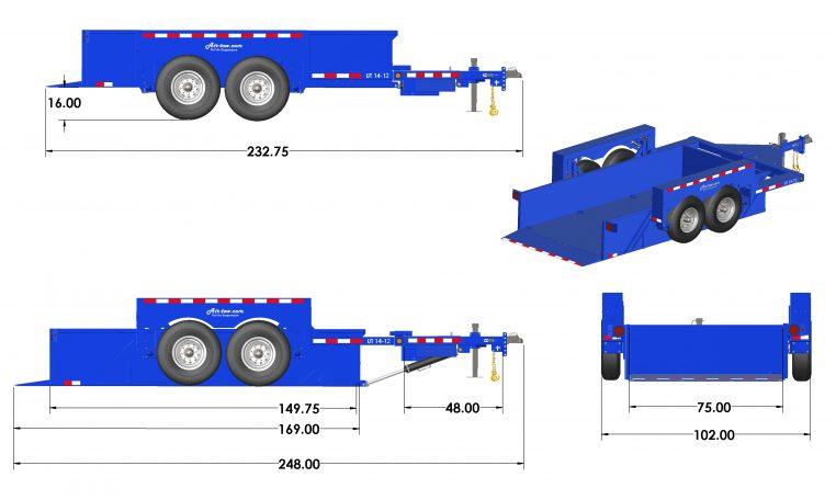 new Utility Trailers Air Tow  for sale, in San Jose, CA Thumbnail 2