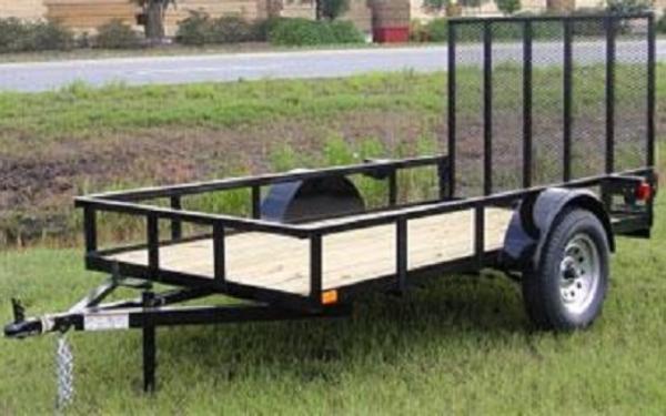 2019 R and J 5X8 Single Axle Utility Trailer w/ Removable Ramp Gate 2019 R and J 5X8 Single Axle Utility Trailer w/ Removable Ramp Gate