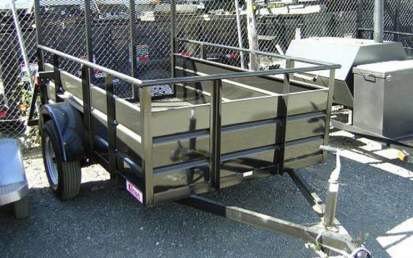 2019 R and J 5X8 Single Axle Landscape Trailer w/ 4' Ramp Gate 2019 R and J 5X8 Single Axle Landscape Trailer w/ 4' Ramp Gate