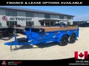 2027 Double A 72" X 12' Low Profile Dump Trailer 
