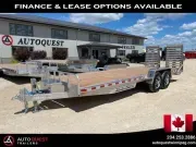 2026 Stronghaul 82" X 22' (20' + 2') Aluminum Equipment Trailer 