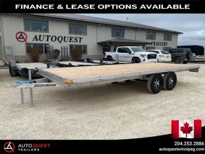 2026 Stronghaul 101" X 20' Aluminum Deckover Trailer