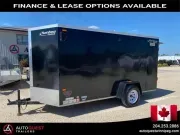 2019 Rainbow Trailers 6' X 12' V-Nose Rear Barn Door Cargo Trailer 