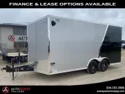 2026 US Cargo 8.5' X 16' V-Nose Rear Ramp Door Cargo Trailer 
