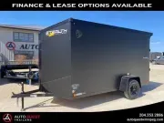 2026 Stealth Trailers 6' X 12' V-Nose Rear Ramp Door Cargo Trailer 