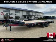 2027 Double A 102" X 22" Highboy Deckover Equipment Trailer 