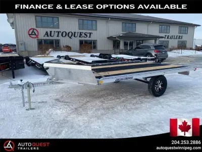 2026 Stronghaul 101" X 12' GEN1 Aluminum Snowmobile Trailer