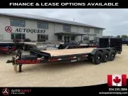 2027 Double A 83" X 22' ( 19' + 3') Car Hauler Trailer 