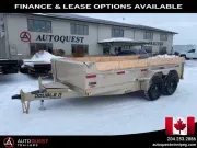2026 Double A 83" x 14' Low Profile Dump Trailer 