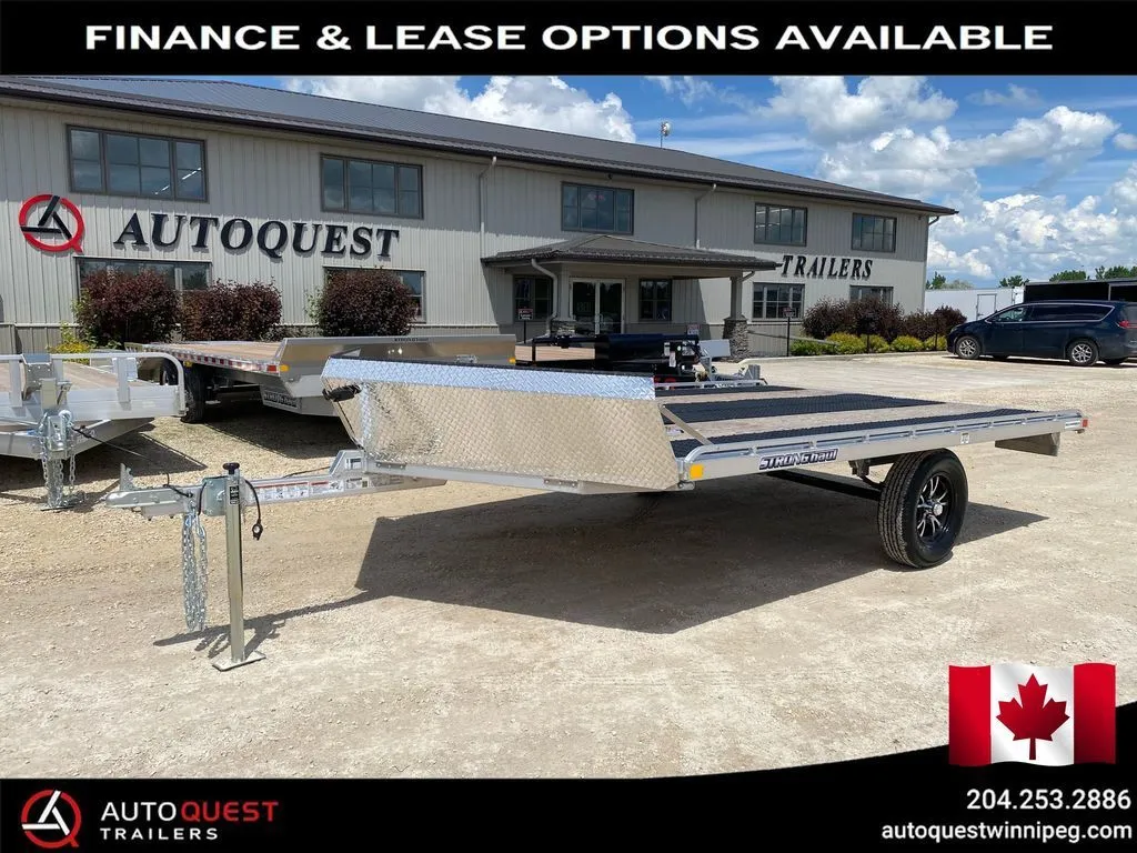 2027 Stronghaul 101" X 12' GEN1 Aluminum Snowmobile Trailer