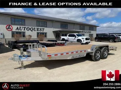2026 Stronghaul 82" X 20' (18'+2') Aluminum Equipment Hauler 