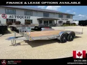 2027 Stronghaul 82" X 18' (16' + 2') Aluminum Car Hauler Trailer 