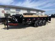 2027 Double A 83" X 16' Pro Series Steel Dump Trailer 