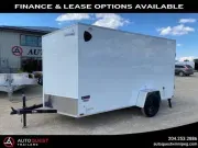 2027 US Cargo 6' X 12' Rear Barn Door Cargo Trailer 