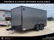2027 US Cargo 7.5' X 14' V-Nose Rear Barn Door Cargo Trailer 