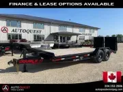 2027 Double A 83"  20' (17' + 3') Car Hauler Trailer 
