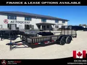 2027 Double A 83" X 18' Steel Utility Trailer 