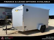 2027 Stealth Trailers 6' X 10' V-Nose Rear Ramp Door Cargo Trailer 