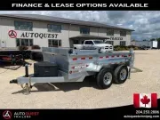 2026 Weberlane 72" X 10' Galvanized Steel Dump Trailer -  