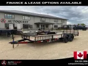 2027 Double A 83" X 20' Steel Utility Trailer 