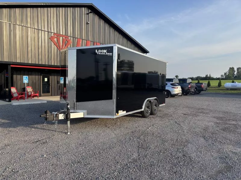 2025 Look Aluminum 8.5x16' Cargo / Enclosed Trailer
