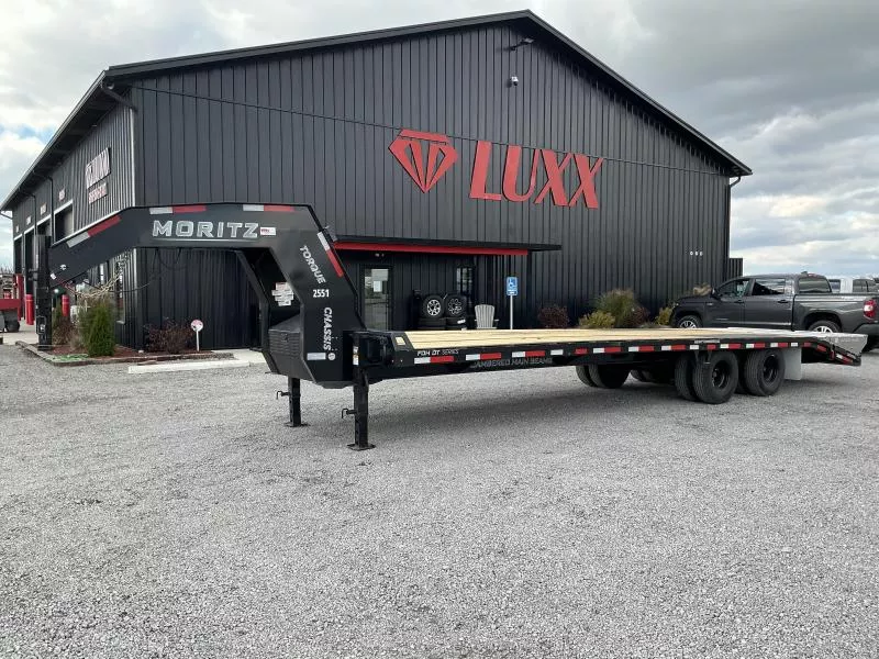 2025 Moritz International FDGH DT 25+5 (25900 GVWR) Flatbed Trailer