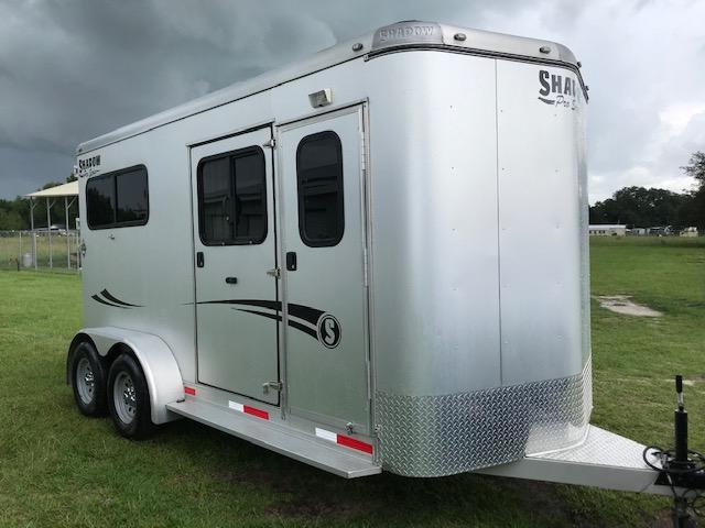 2016 Shadow Trailers Pro Series 2H Straight Load Horse Trailer 2016 Shadow Trailers Pro Series 2H Straight Load Horse Trailer